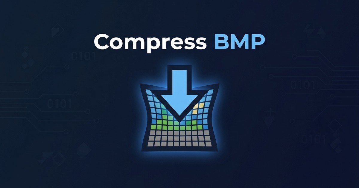 Compress BMP bitmap image online guide — DCPIXEL