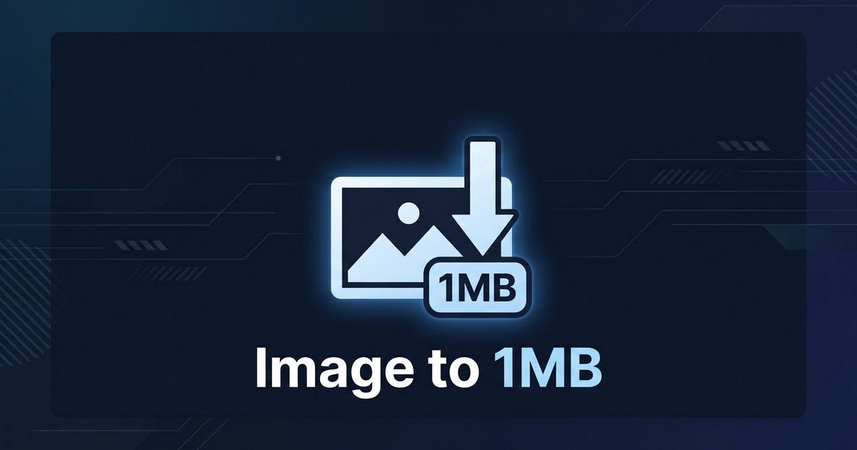 Compress image to 1MB universal upload limit guide — DCPIXEL