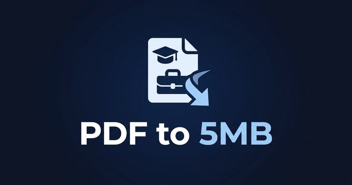 Compress PDF to 2MB for government and tax portals — DCPIXEL guide