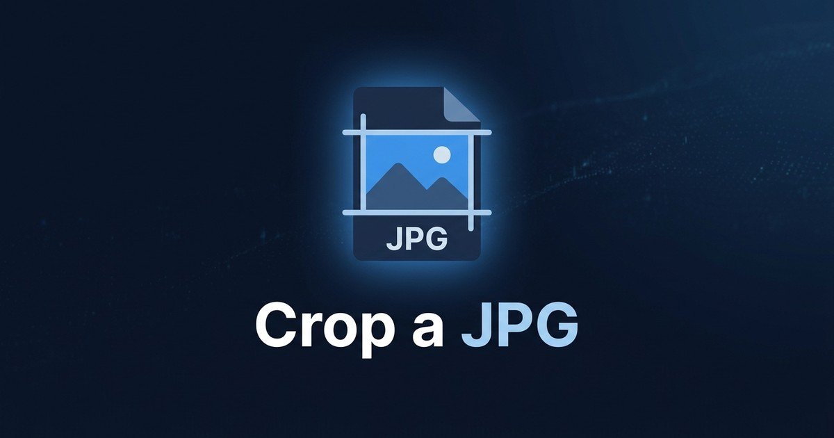Crop JPG image online tool guide — DCPIXEL