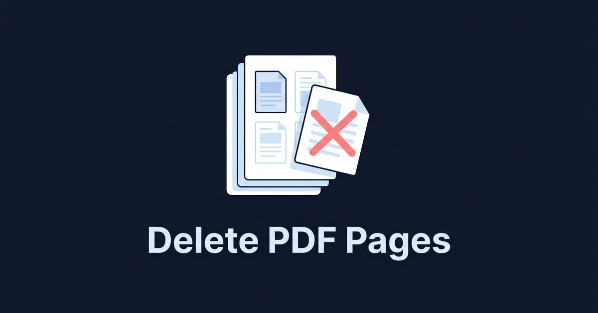 Delete pages from PDF document online free guide — DCPIXEL