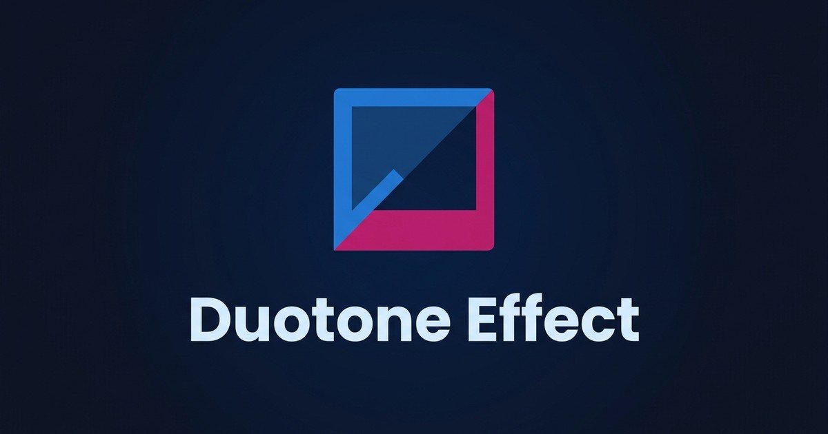 Duotone two-color photo effect online tool guide — DCPIXEL