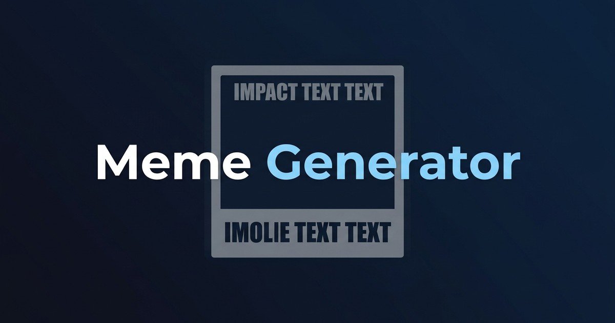 Meme generator classic impact font online guide — DCPIXEL