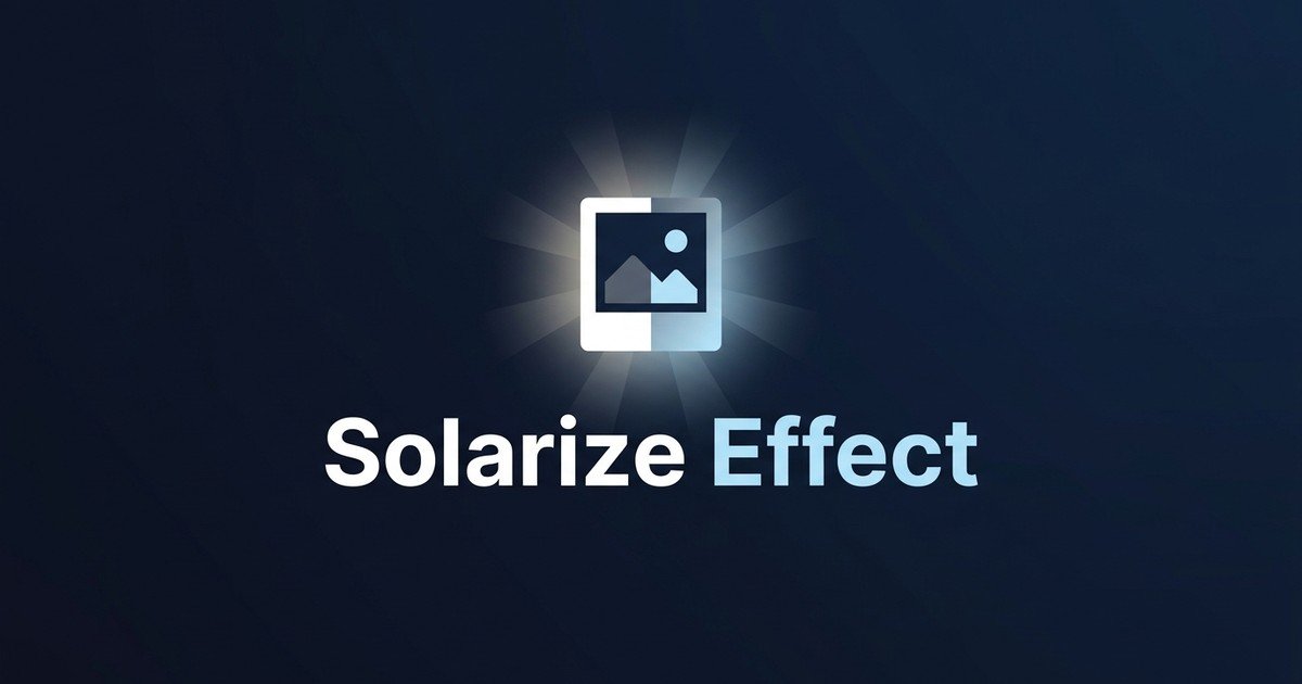 Solarize effect Sabattier darkroom online photo guide — DCPIXEL