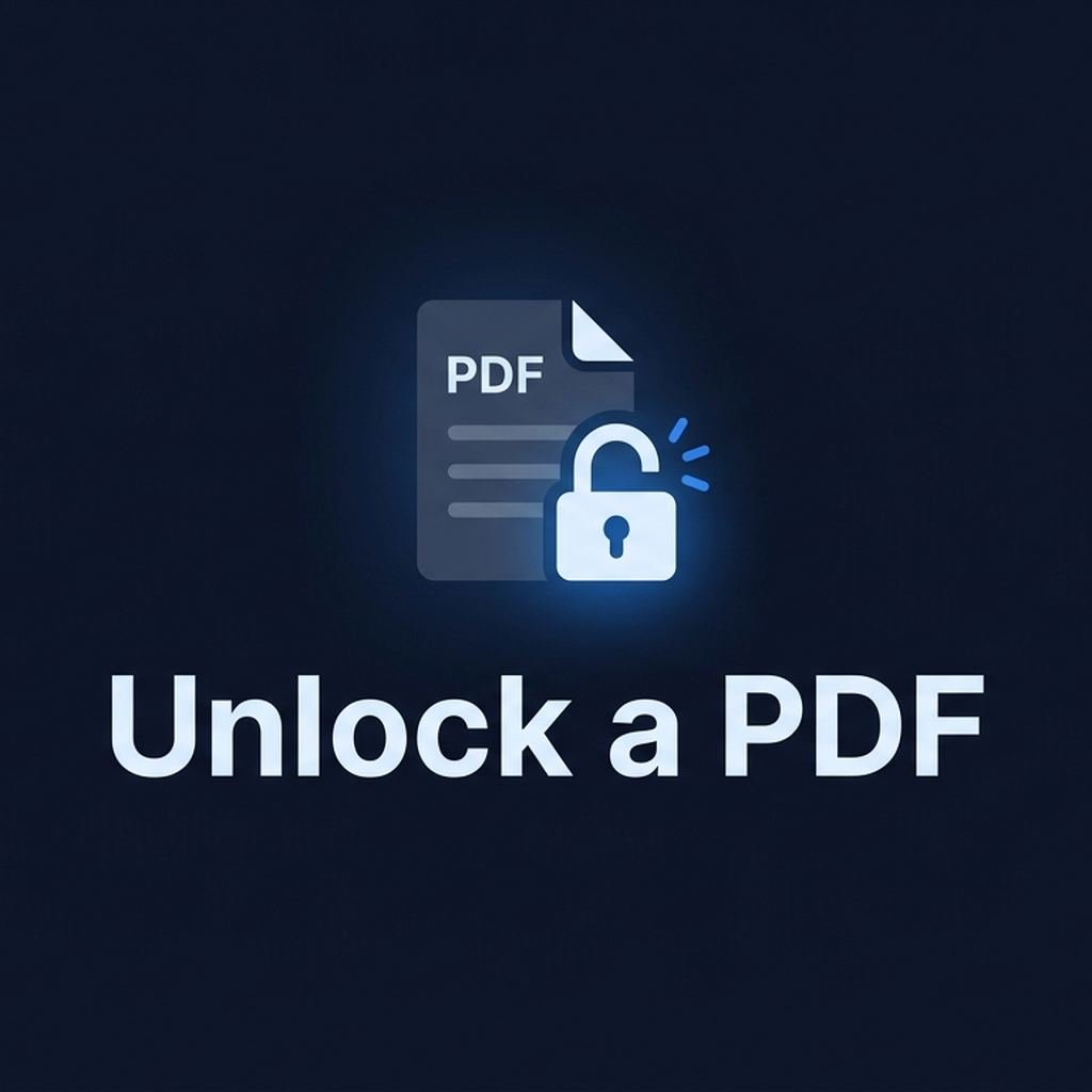 How to unlock a password-protected PDF — DCPIXEL guide